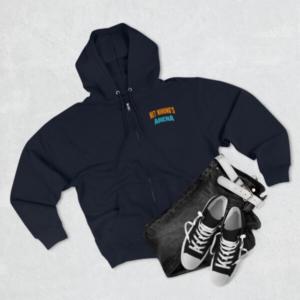 Unisex Premium Full Zip Hoodie - Image 3